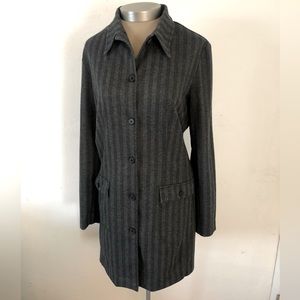 FINAL! NY & CO HERRINGBONE PEA COAT